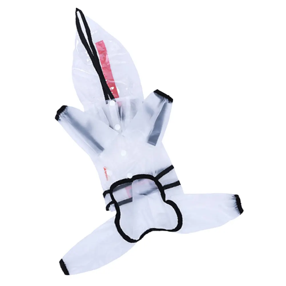 

Dog Raincoat Pet Poncho Big Adjustable Doggy Clothes for Dogs Tpu Material Waterproof Jacket Man Large Small