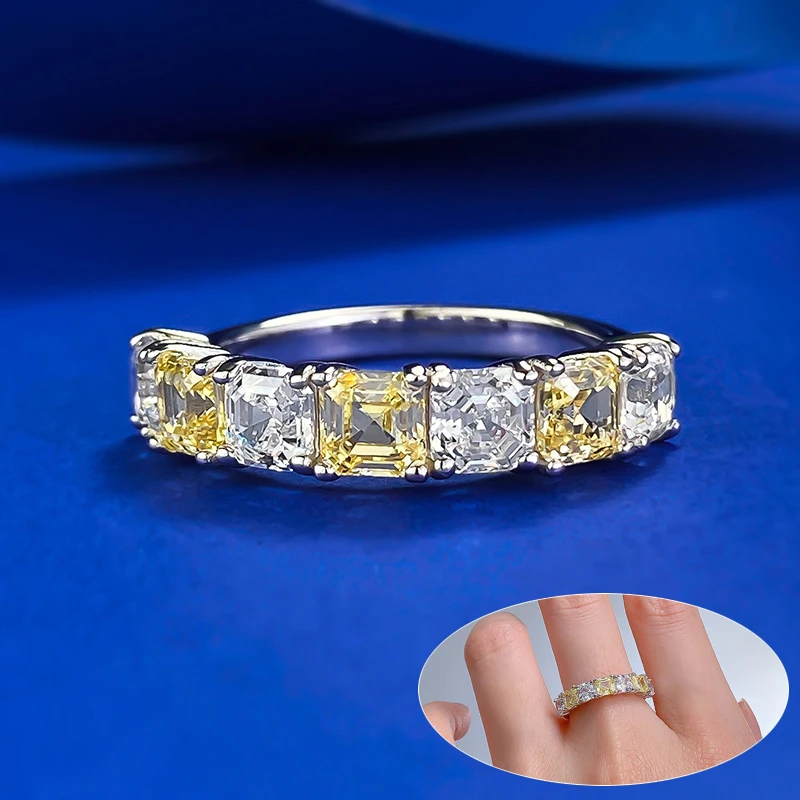 

Женское кольцо из серебра 100% пробы, 4 х4 мм