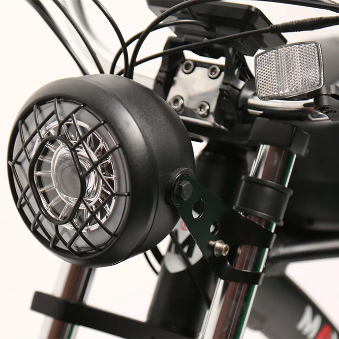 500W Electric Cycle 48V 7 Speed Beach Cruiser Chopper E Bike with 26 Inch Fat Tire 7 Speed Electric Motorcycle image 3