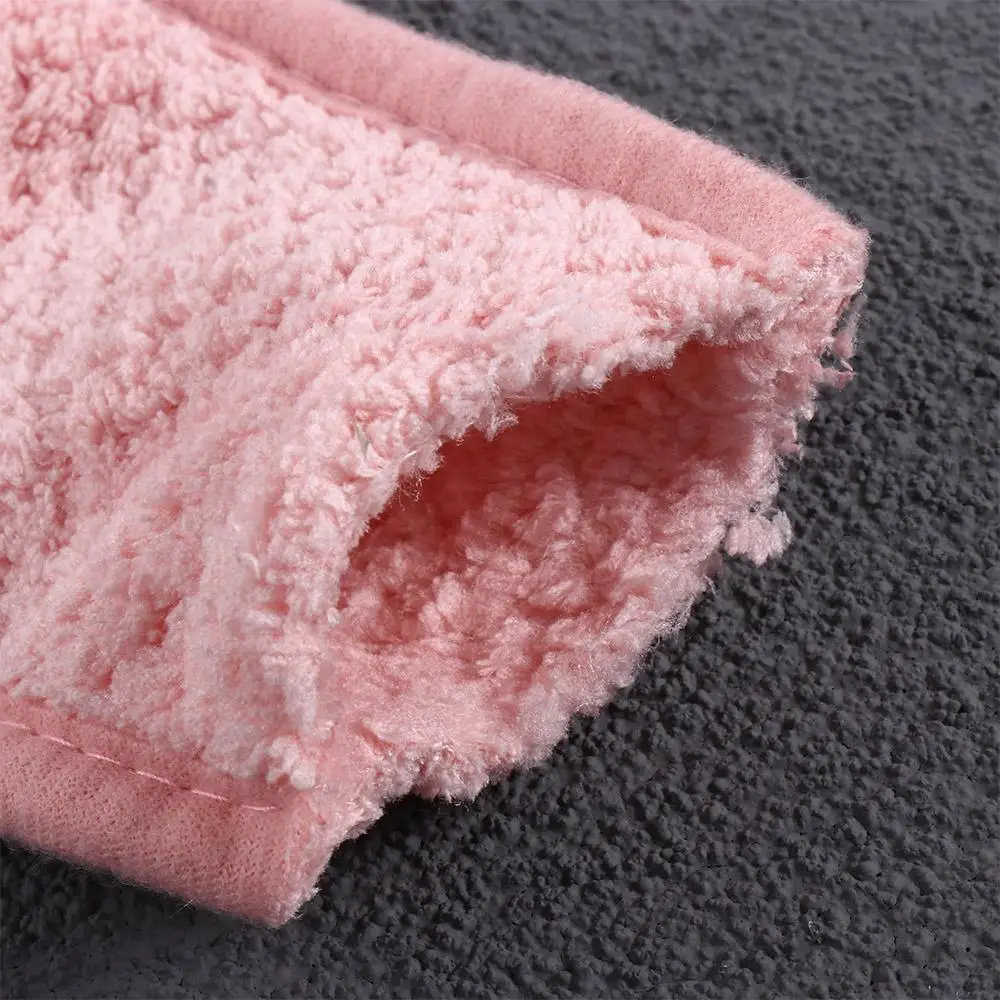 

Fashion Women Cosmetic Shower Makeup Bath Wrap Tiara Face Wash Hairband Turban Coral Fleece Headband