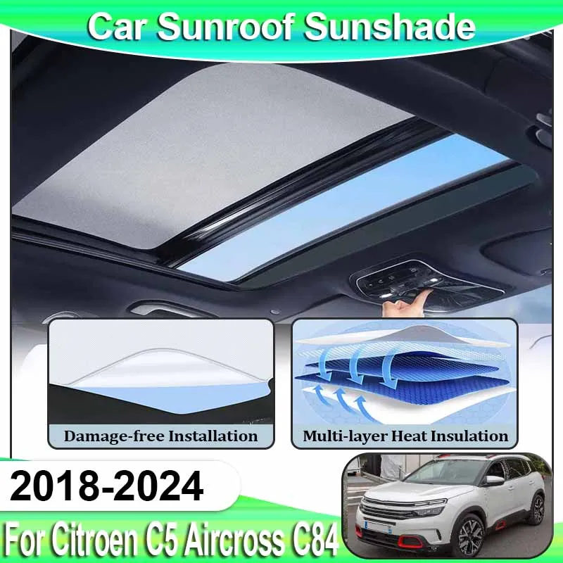 parasole-per-finestrini-citroen-c5-aircross-c84-accessori-mk1-2018~2024-isolamento-con-adsorbimento-elettrostatico-protezione-per-tettuccio
