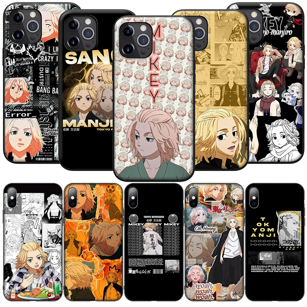 SO166 Tokyo Revengers Sano Manjiro Case for Xiaomi Redmi 13 12C 12 10C 10 9C S2 10 9T 10A 9C 9A 9 8A 8 7A 7 6A 6 Pro NFC