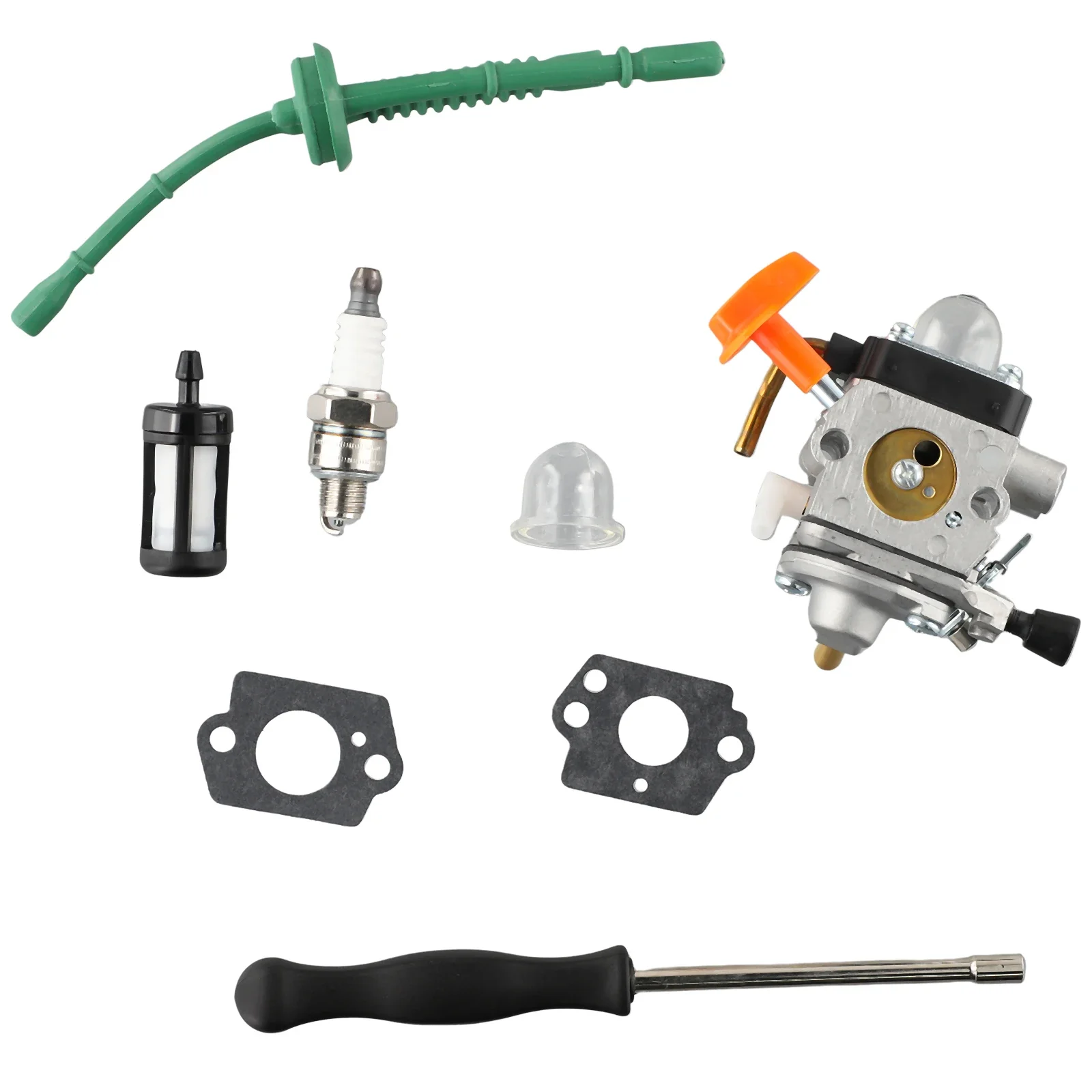 

FS90R Carburetor Replacement for FS100 FS110 FS87 FS90 FS90R KM90R KM90 FS100RX FS110 Compatible with Various Trimmer Models