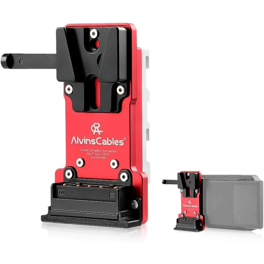 

Кабели Alvin's: Батарейный адаптер NP-F (муляж) для крепления V-Lock/V-Mount для Sony NP-F970, F770, F550, для Atomos Shinobi, Shogun, Ninja V