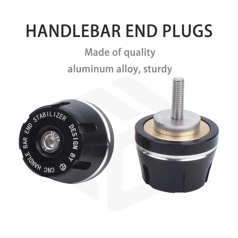 For HONDA FORZA350 ADV350 ADV160 PCX160 Motorcycle Handlebar Gear Balance Plug Slider CNC Aluminum Alloy Handle Bar End Grips