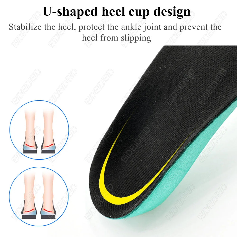 Picture 6: Kids Orthopedic Insoles For Shoes Comfortable Plantar Fasciitis Insoles for Feet Arch Support Shoe Pad Flat Foot Care Shoe Sole