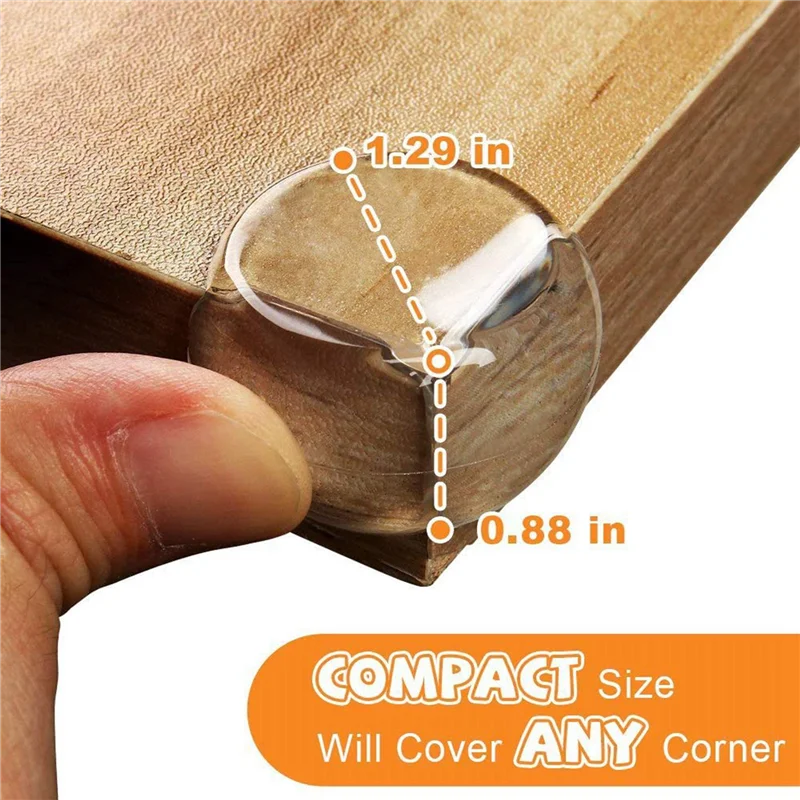 

ABUM-Corner Protector, Baby Proofing Table Corner Guards, Keep Child Safe, Protectors For Furniture Sharp Corners (36 Pack)