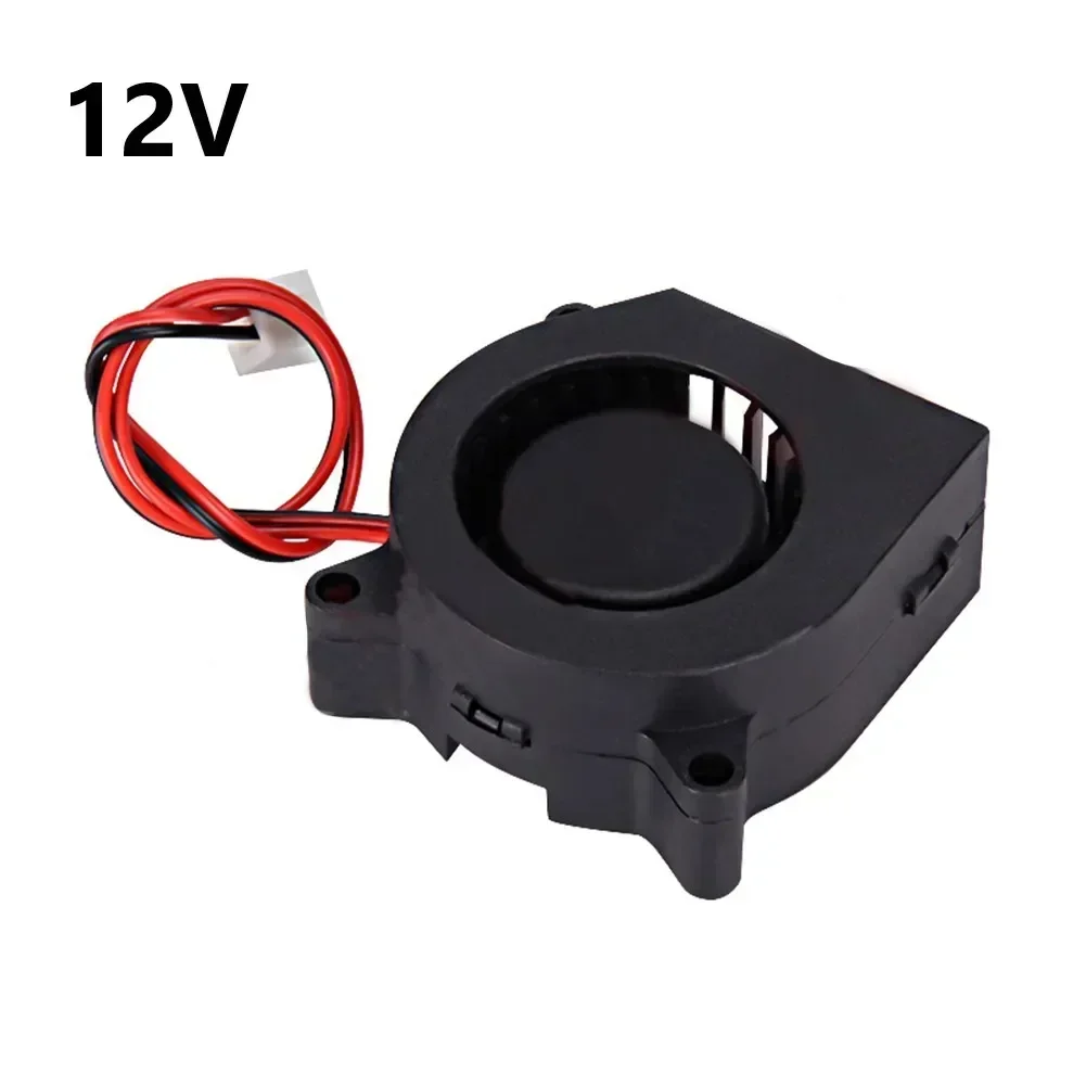 Bearing Turbo Fan 12V/24V 3D Printing Part Fan For 4020 Air Blower Fan Quiet Oil Bearing Turbo Small Fan 3D Printing Accessories