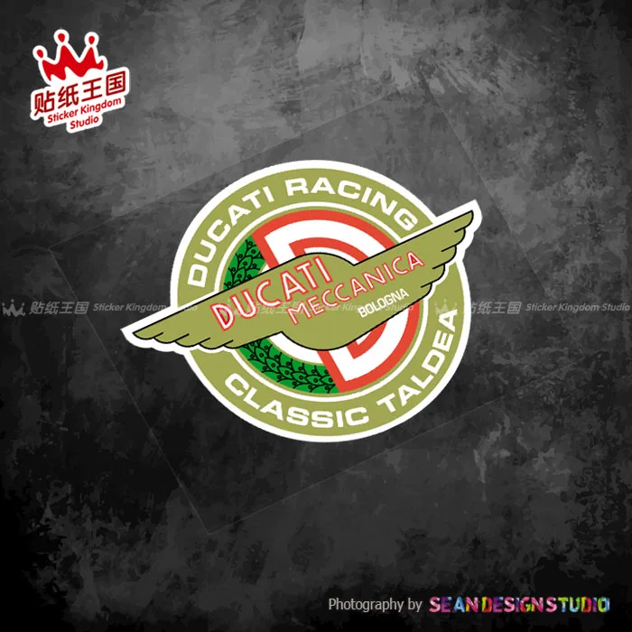 For Scrambler Classic Cafe Meccanica helmet motorcycle Stickers motor bike Decals Waterproof 12