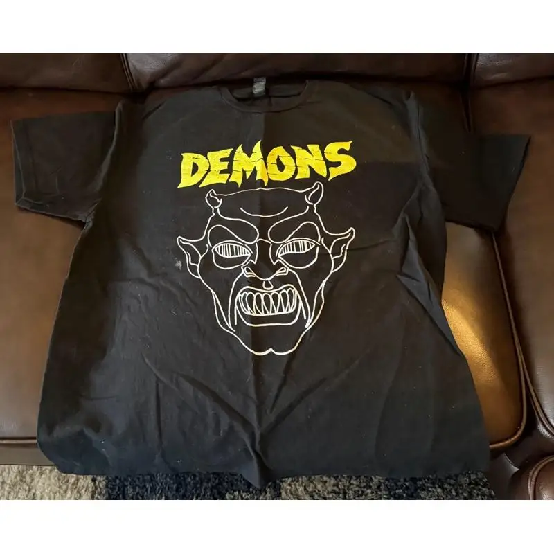 Demons Yellow Goblin Face Sharp Teeth Dario Argento T-Shirt