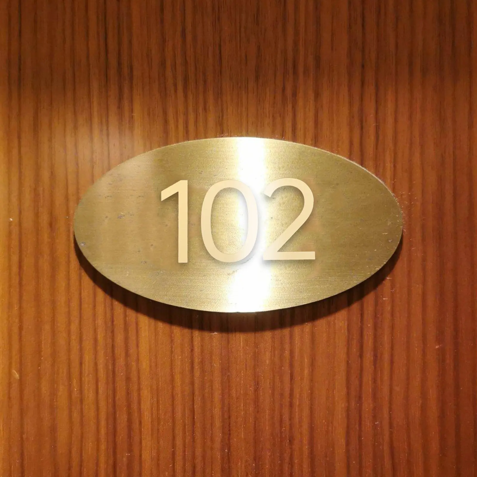 10Pcs Acrylic Mailbox Numbers 0-9 Modern Minimalist Self-Adhesive House Number Signs for Residential Commercial Hospitality