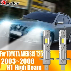 H1 Led Light Canbus Bulb Car Headlight High Power Auto Fog Diode Driving Running Lamp 12V 55W For TOYOTA AVENSIS T25 2003~2008