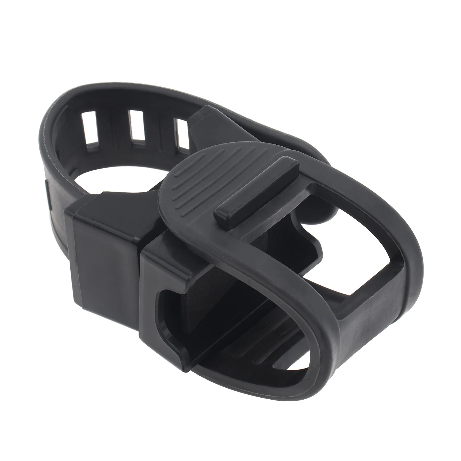 Universal 360 Degree Adjustable Rubber Straps Bicycle Flashlight Clamp Headlight Holder for  LED Flashlights