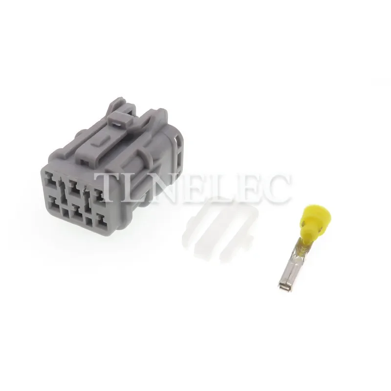 7123-7464-40 7222-7464-40 Tipo SWP Grigio Maschio Femmina Fendinebbia Connettore luce Spina luce automatica a 6 pin