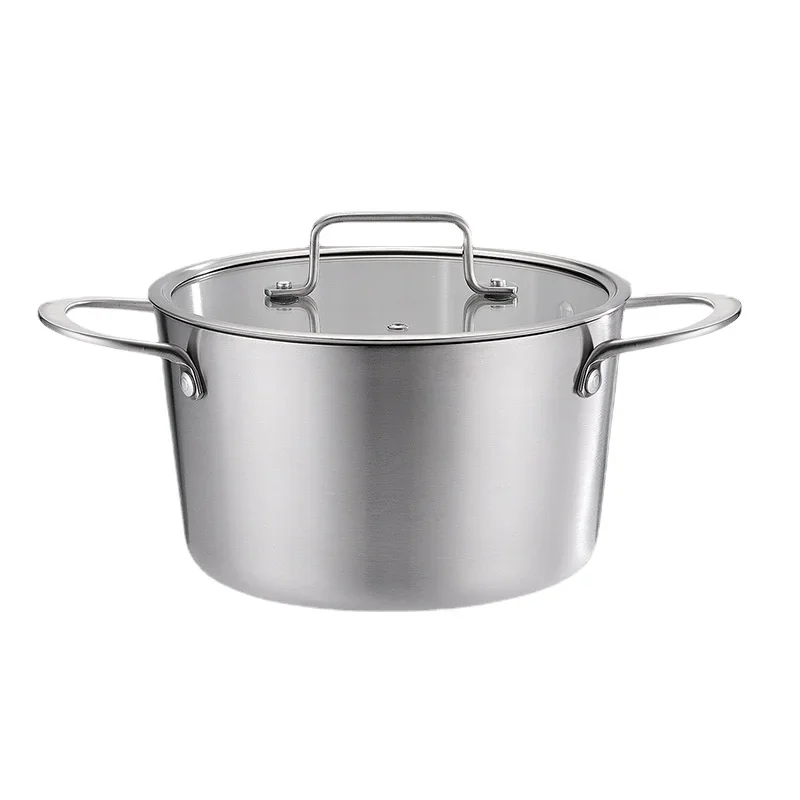 

Soup Pot Five-layer Steel 304 Stainless Steel Non Stick Pots Multifunctional Soup Steamer Cooking Pot Baby Supplement Pot