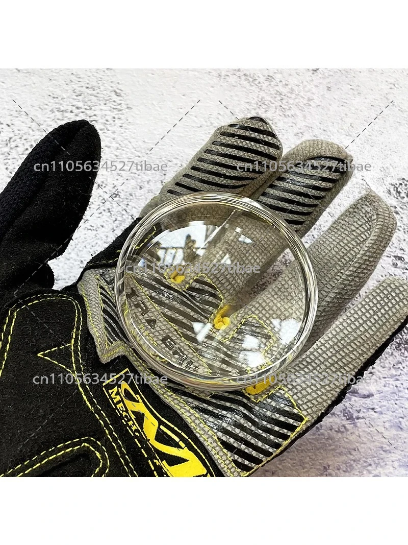 16cm Hand Twist Gyro with Special Base Display Stand K9 Crystal Glass Desk Ornament