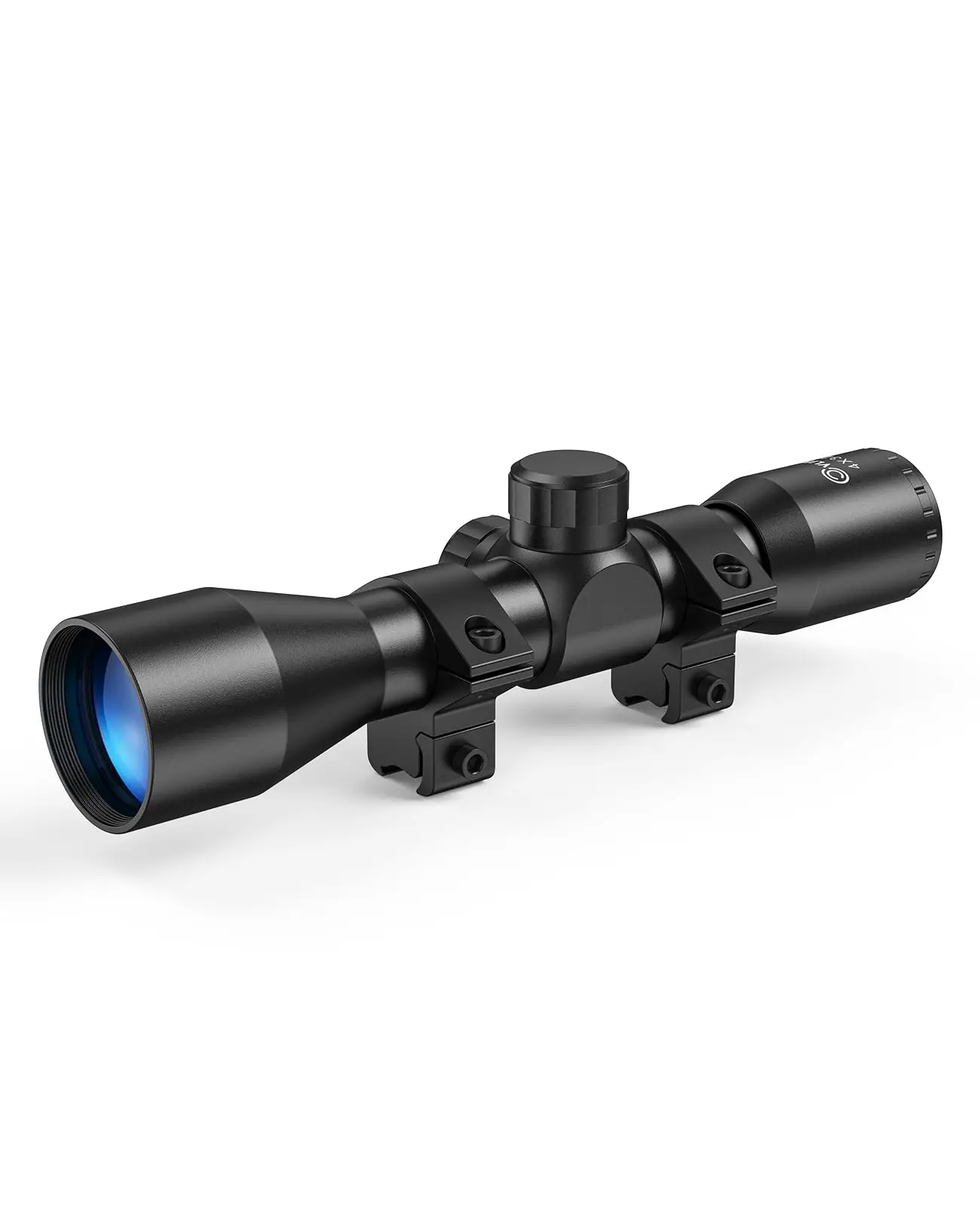 CVLIFE 4x32 Compact Rifle Scope Crosshair Optics Sight Riflescope with Scope Mount for 11mm Dovetail Tail for Hunting Aluminum