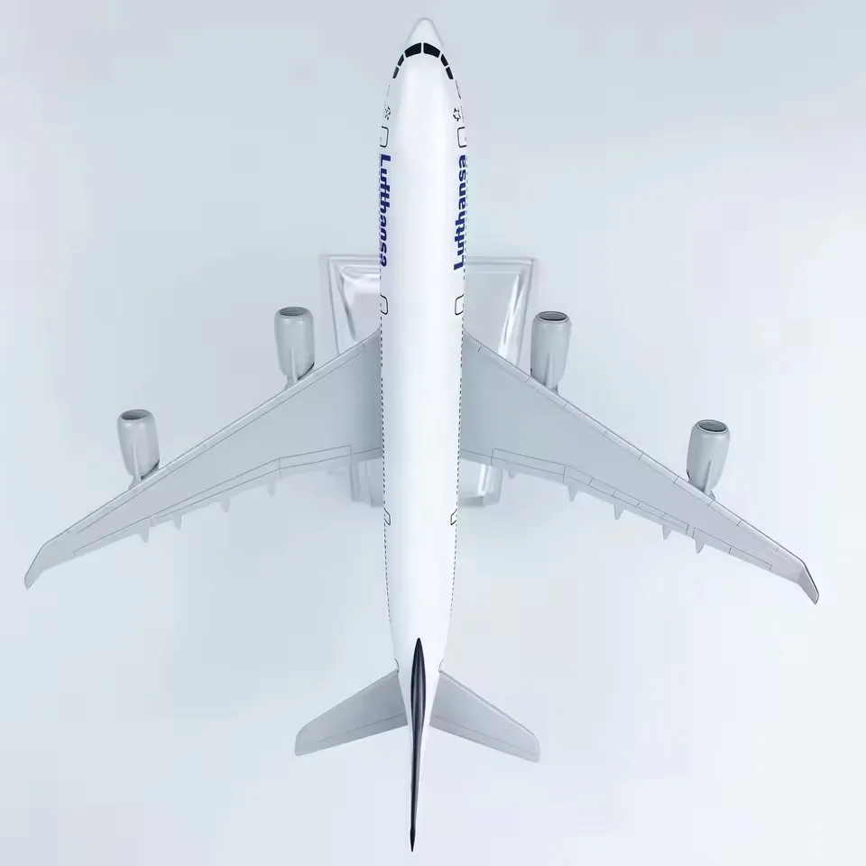 16 سنتيمتر 1:400 مقياس ايرباص A340 سلسلة نموذج طائرة الإمارات لوفتهانزا آسيا طيران يموت الصب سبيكة نموذج طائرة لعب للهدايا