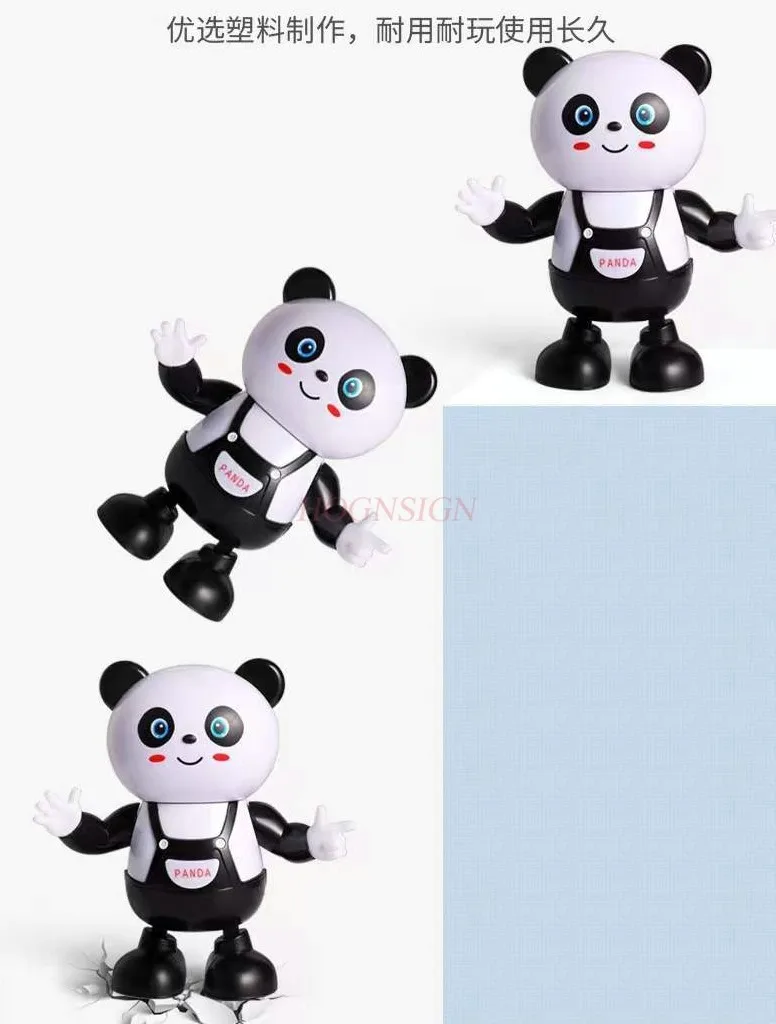 Elektrischer Tanz panda roboter, der Babys pielzeug mit Ton bewegendes Kinder babys und Mädchen geschenk singt