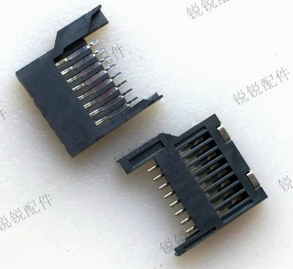 For braiding, all plastic TF  8P micro SD card holder, simple type, memory card holder, card reader