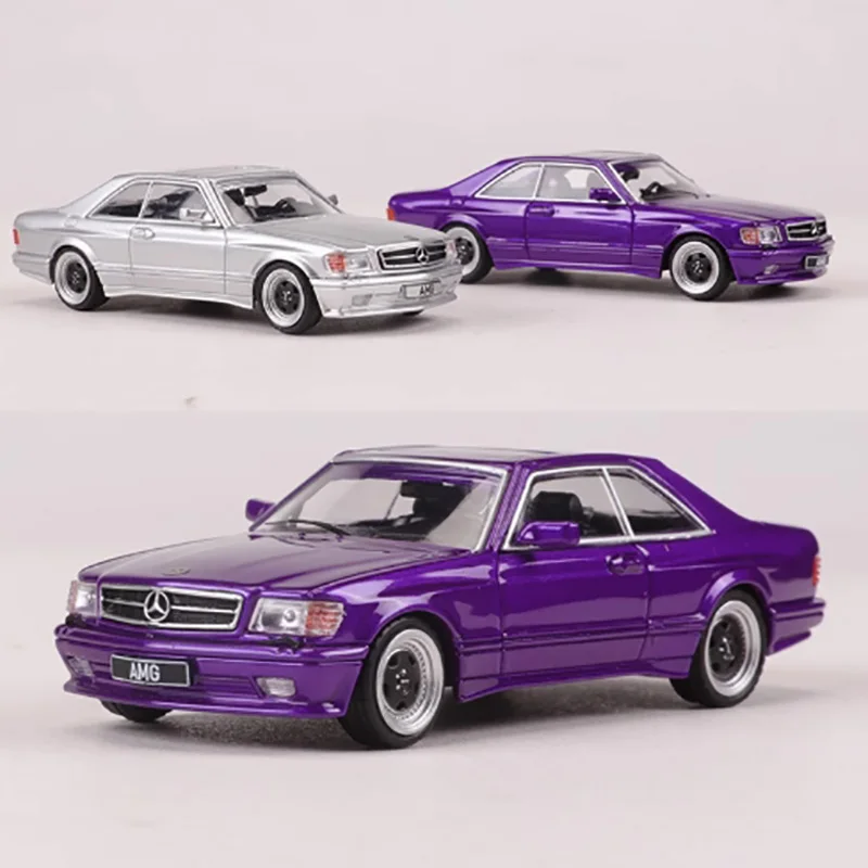 

Rhino Model 1:64 Scale Alloy 560SEC Classic Car Model Diecast Simulation Toy Finished Product Static Model Collection Gift