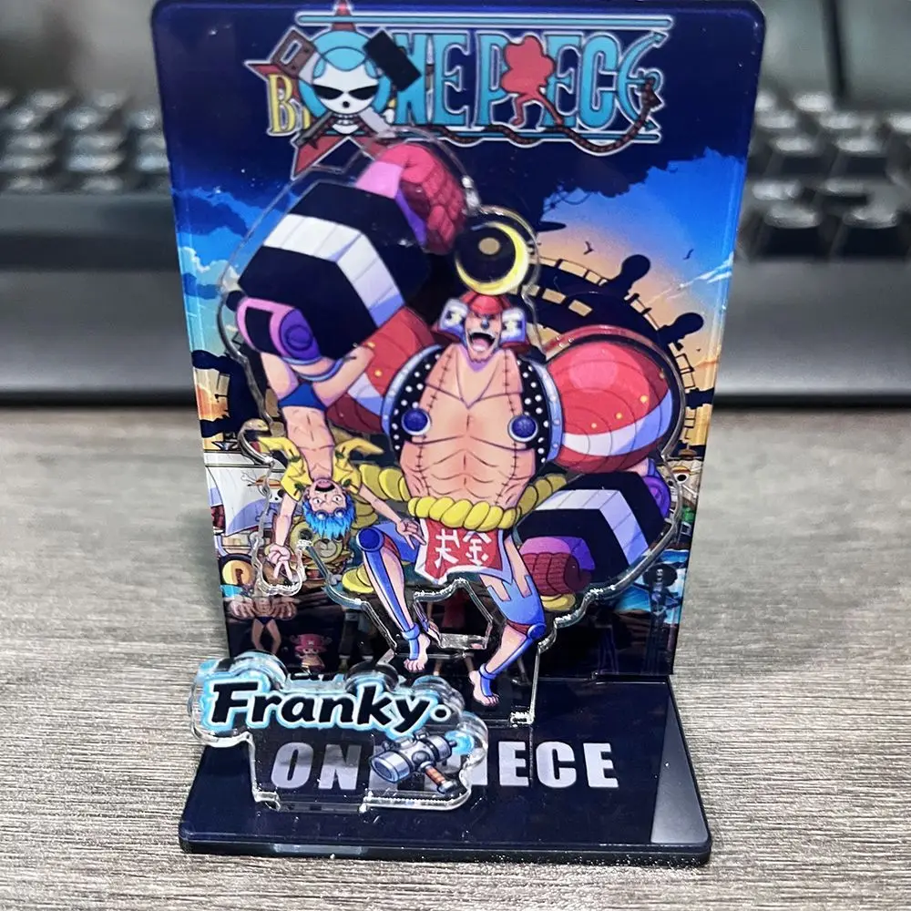 One Piece Monkey D. Luffy Roronoa Zoro Cartoon Niedlicher Acryl-Ständer für Studenten, personalisiertes dekoratives Ornament für den Schreibtisch, Geburtstagsgeschenk – Detail 7