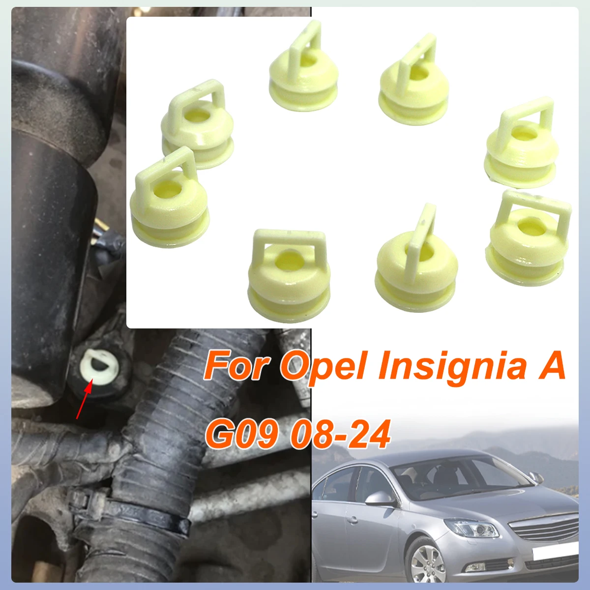 

AT Shifter Cable Bushing Rubber Sleeve Grommet Clip Shift linkage Rod Repair Kit Replacement For Opel Insignia A G09 2008-2024