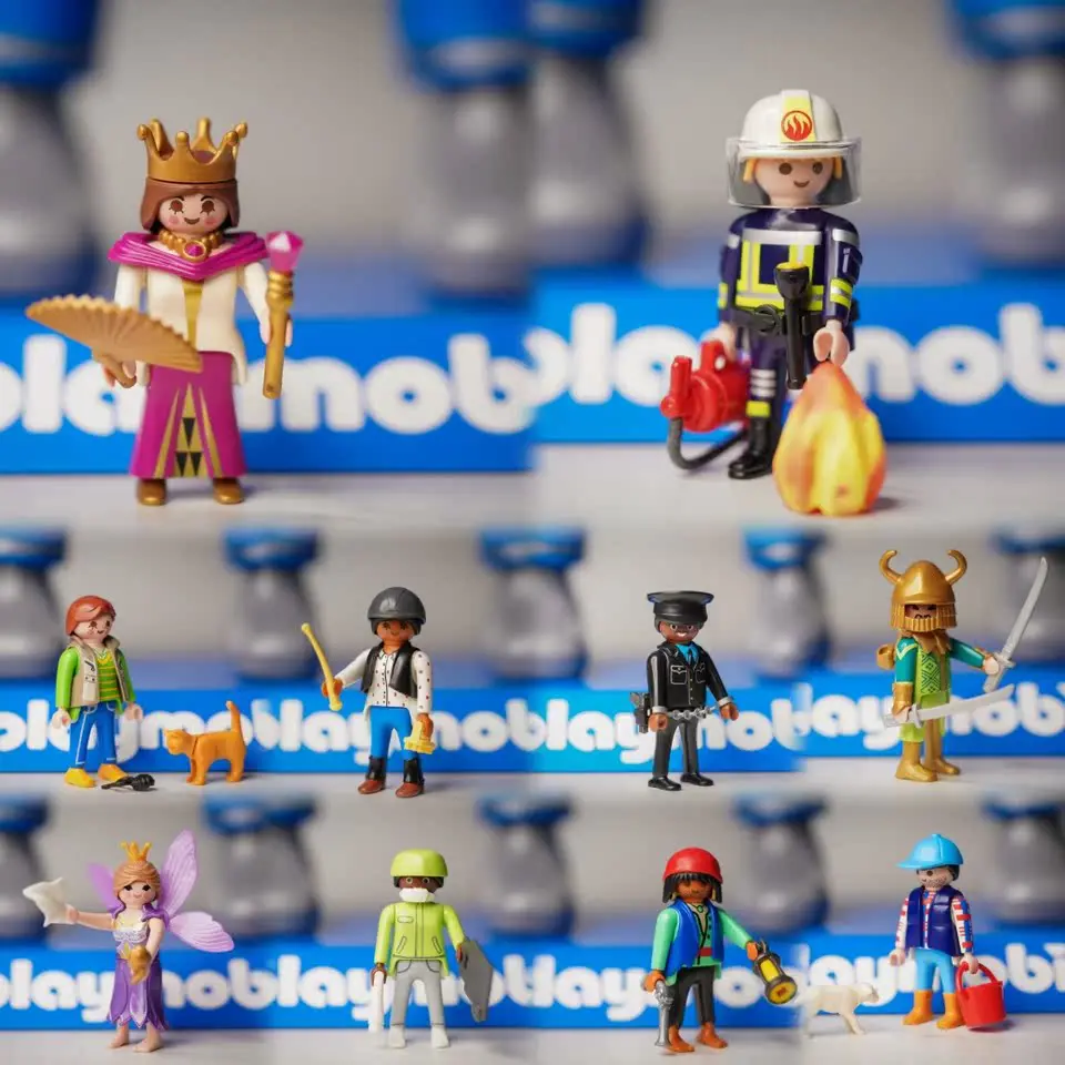 

Special offer genuine Playmobil World toys German playmobil dolls transparent bag packaging brand new products