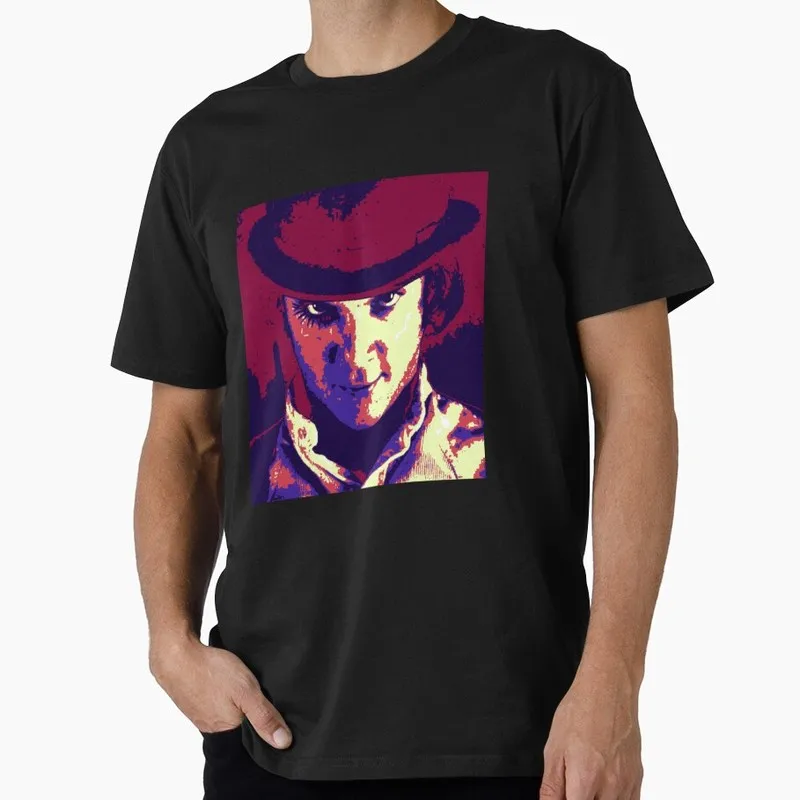 Alex DeLarge - Minimalist A Clockwork Orange Retro Movie Graphic T‑shirt Unisex Casual Tee Short Sleeve Streetwear S-6XL