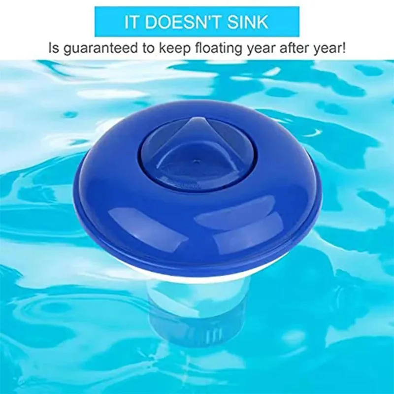 1PC Desinfektion box Outdoor bad zubehör Schwimmen Pool Schwimmende Medikamente Spender Schwimmbad automatische medikament spender