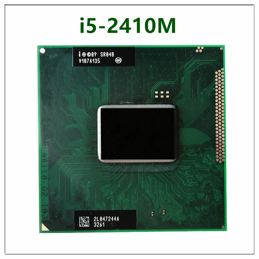 i5-2410M i5 2410M SR04B 2.3 GHz CPU 3M 35W Socket G2 / rPGA988B