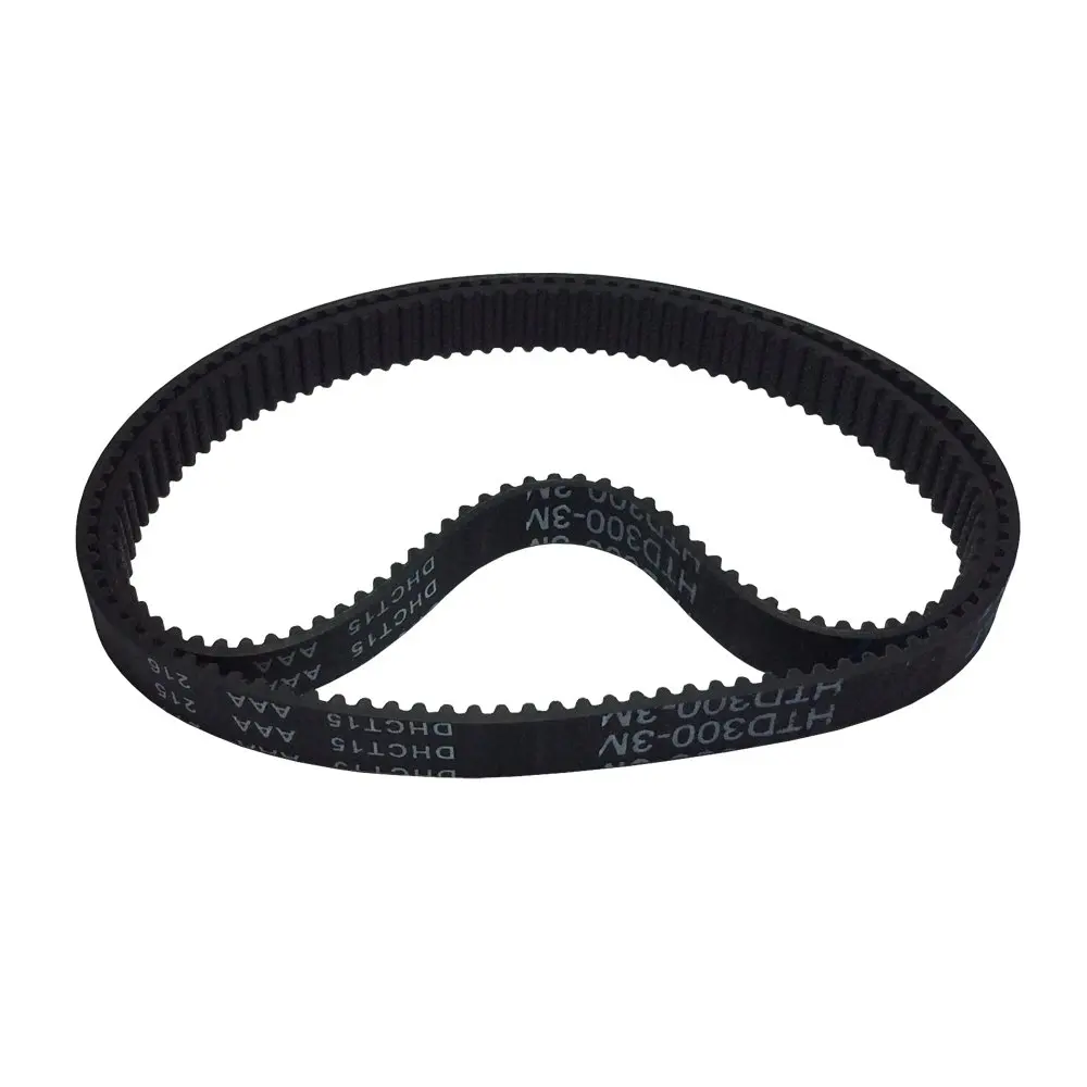 

HTD 3M Industrial Timing Belt 300mm Length 100 Teeth 10mm Width Rubber Conveyor Belt Pack of 2pcs