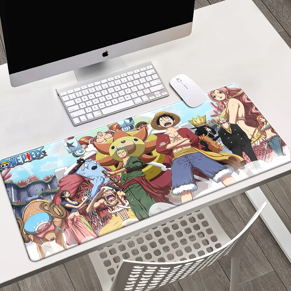 One Piece Mouse Pad Keyboard Gaming Accessories Mouse Mats Game Office Computer PC Gamer Laptop Desk Mat table mat