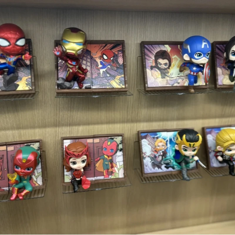 

Genuine Marvel Photo Frame Series Blind Box Fashion Anime Surprise Mystery Box Cartoon Room Decoration Children Customized Gift