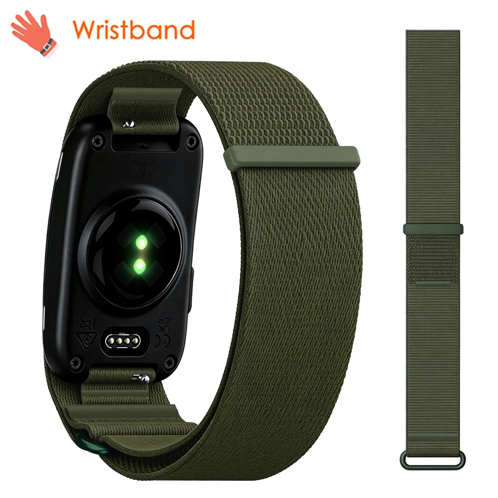 Nylon-Armband für Garmin CIRQA Smart Band, Verstellbares Elastisches Fitness-Tracker-Ersatzarmband für Garmin CIRQA Zubehör