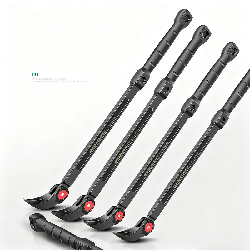 

Полностью стальной материал, регулируемый угол, ручная монтировка, стержень для разборки автомобильных шин, отвертка, монтировка, средство для удаления ногтей 35 см/45 см