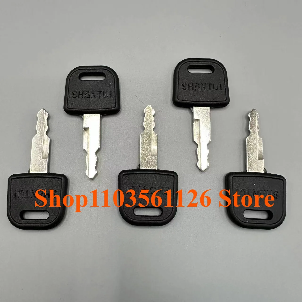 1pc/5pcs10pcs for Shantui Excavator Key 60 75 85 135 150 215 New Ignition Key Start Door Lock Accessories