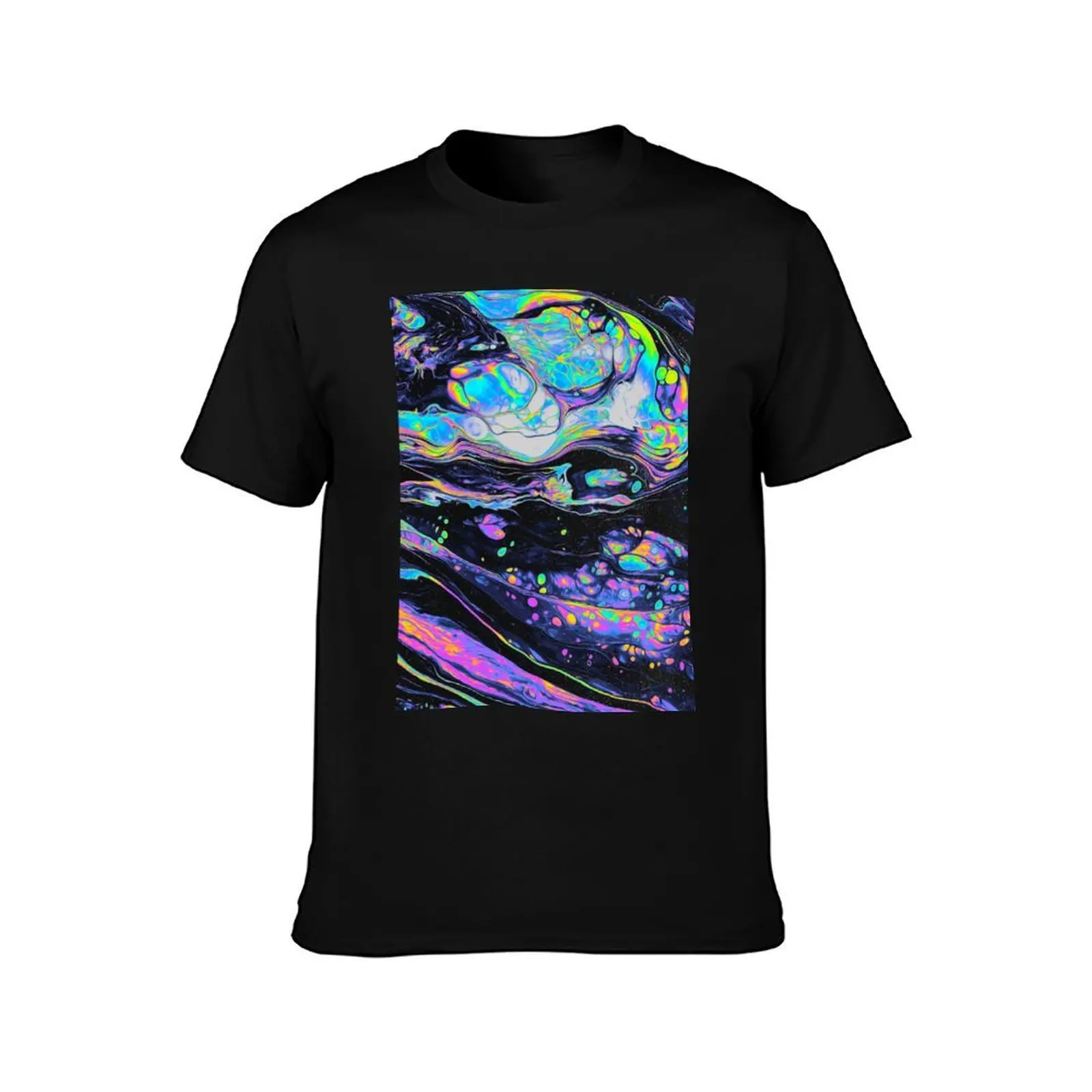 GLASS IN THE PARK T-Shirt, Summer Casual Cotton Tee, Oversized Streetwear Tops, Vintage Graphic Print, Loose Fit Short Sleeve