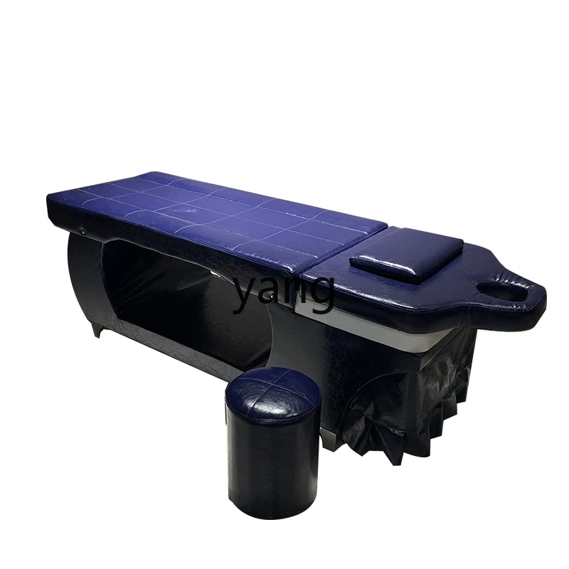 CX Shampoo Chair Barber Shop Hair Salon Lying Completely Beauty & Health Massage Push-Pull Salon Shampoo Bed