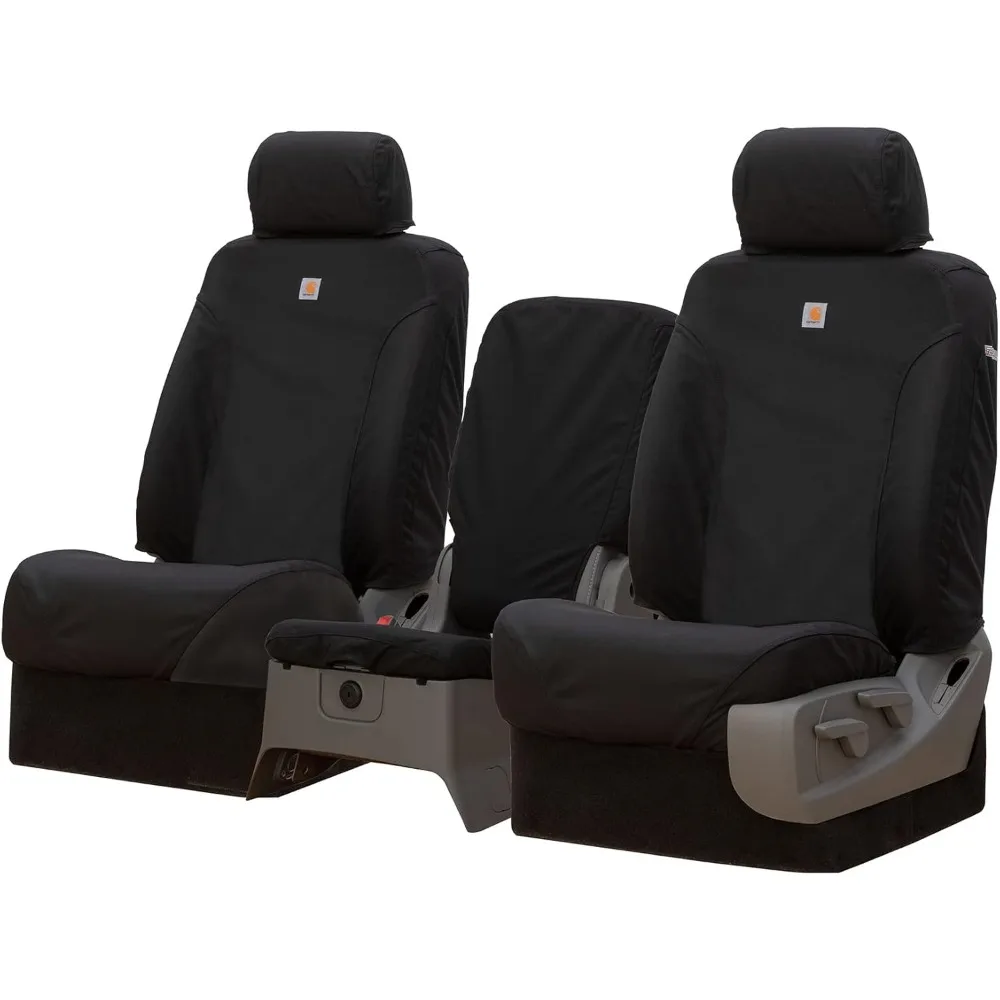 Niestandardowe pokrowce na siedzenia Carhartt Super Dux do modeli Chevrolet Silverado i GMC Sierra 1500 z lat 2019-2025