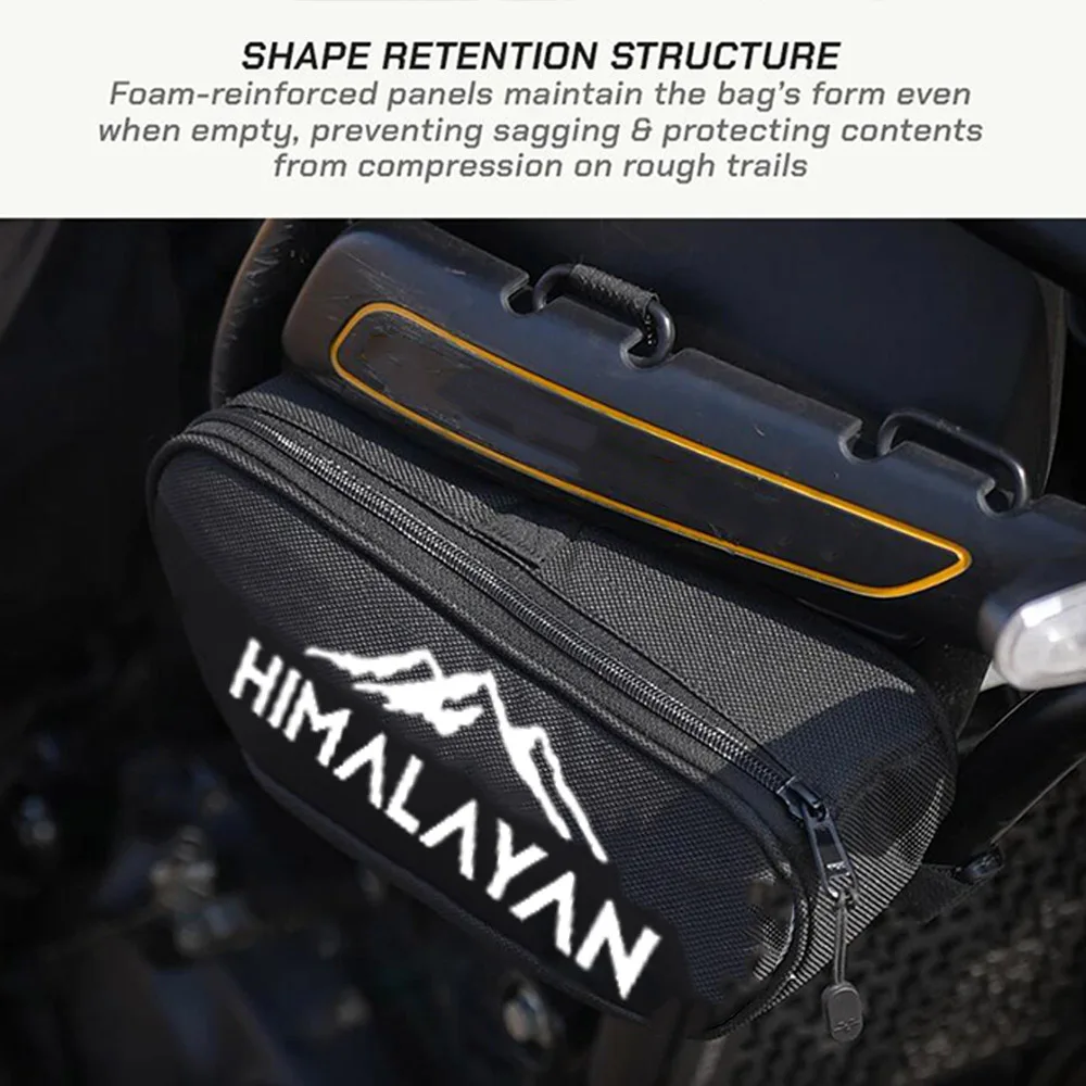 For Royal Enfield Himalayan 450 Original Frame Crash Bar Waterproof Bag Himalayan 450 Tool Placement Frame Bag Crashbar