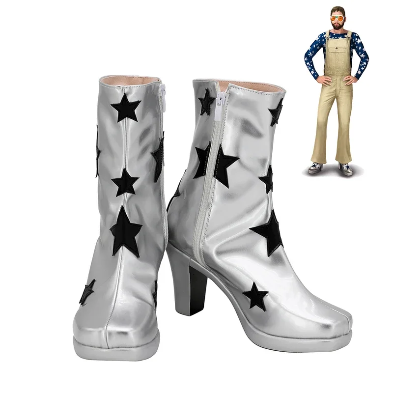 Elton John Shoes Cosplay Rocketman Boots Halloween Canrival