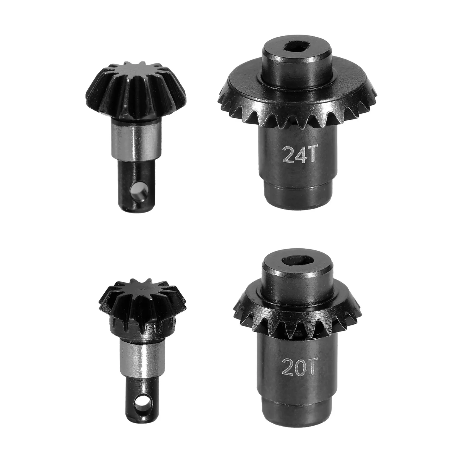 FMS FCX24 FCX18 Overdrive Steel Helical Axle Gears Set 12T/24T 12T/20T RC Car Upgrade Parts Accessories