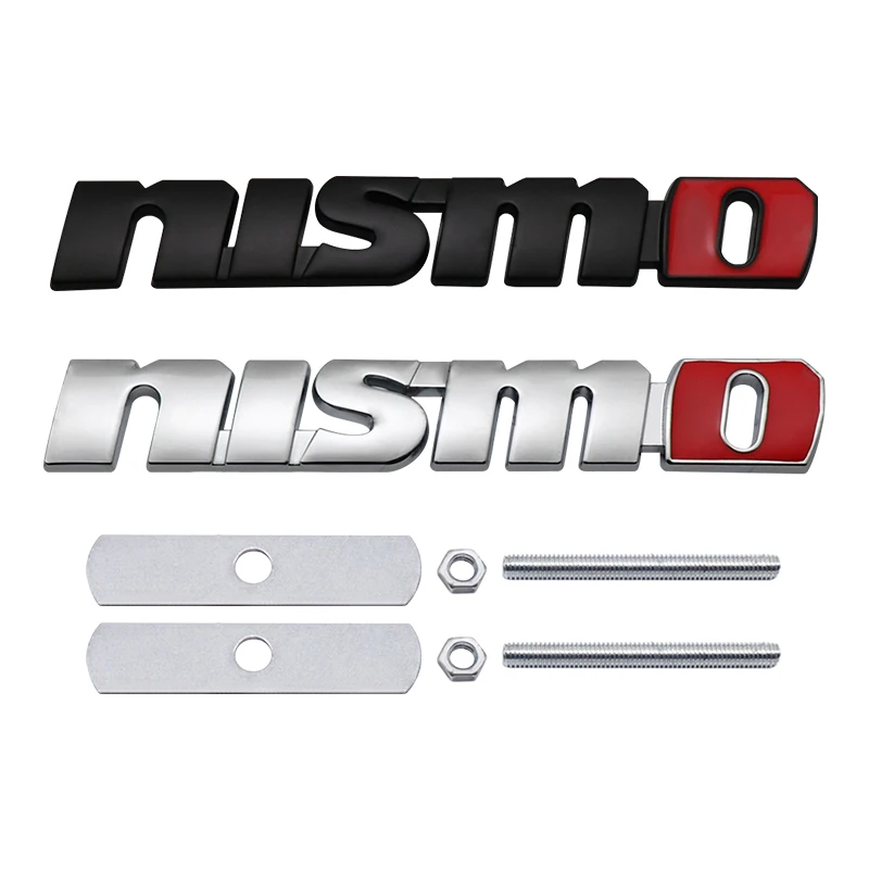 NISMO Fashion Autoaufkleber Frontgrill-Emblem Kühlergrill-Abzeichen Aufkleber für Nissan Nismo Qashqai Teana X-Trail T32 T31 Tiida Juke – Detail 3