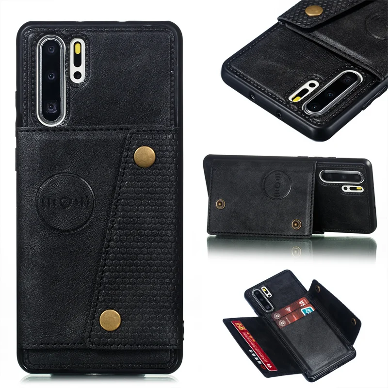 P30Pro Case PU Leather Wallet Back Flip Cover For Huawei P30 Pro P 30 Pro 6.47