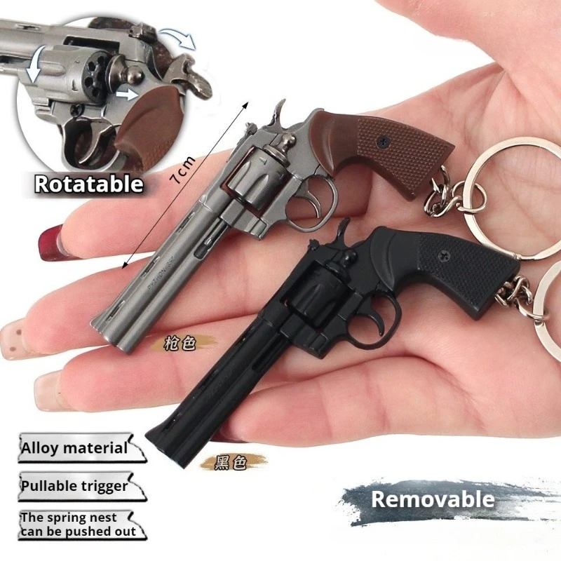 

1:3 Pendant Alloy Model Disassembly and Assembly Toy Keychain for Home Desktop Decoration Men's Military Fan Collection Gift New