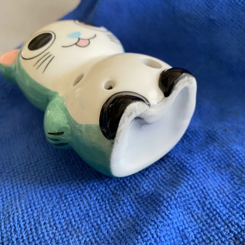 Cartoon Design 6-hole Alto Ocarina C Panda Crafts Students Are Beginning To Learn Instruments Ocarina Household Cute Ornaments