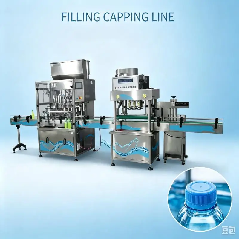 Automatic Liquid Filling Machine Advanced Piston Pump Technology High Speed Filling Equipment For Beverage Sauce Oil Industry