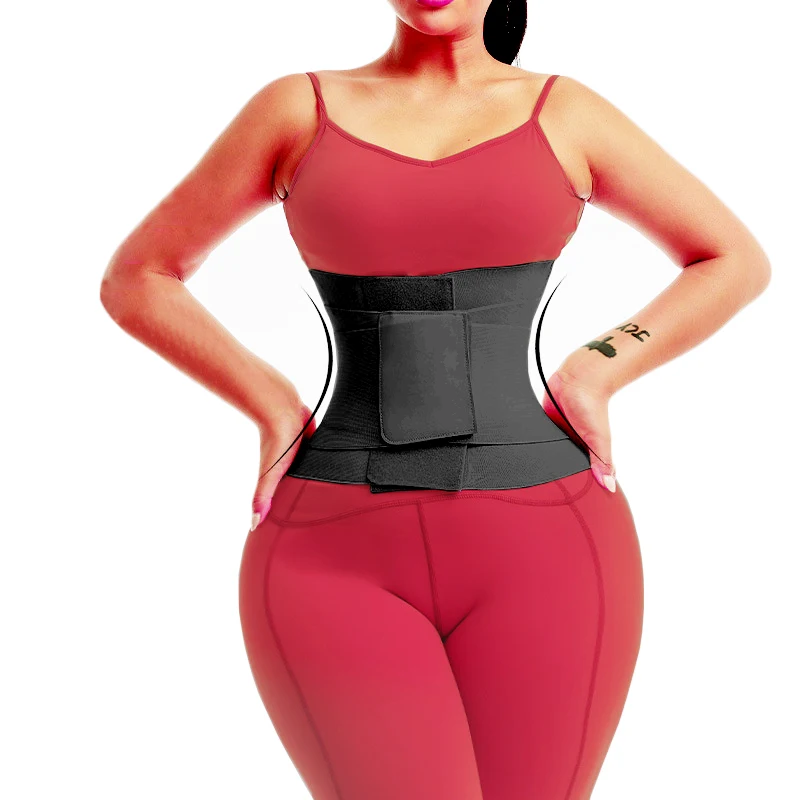 Waist Bandage Wrap Tummy Trimmer Belt Waist Trainer Body Shapers Fajas Colombian Corsets Slimming Shapewear Sports Strap Cincher