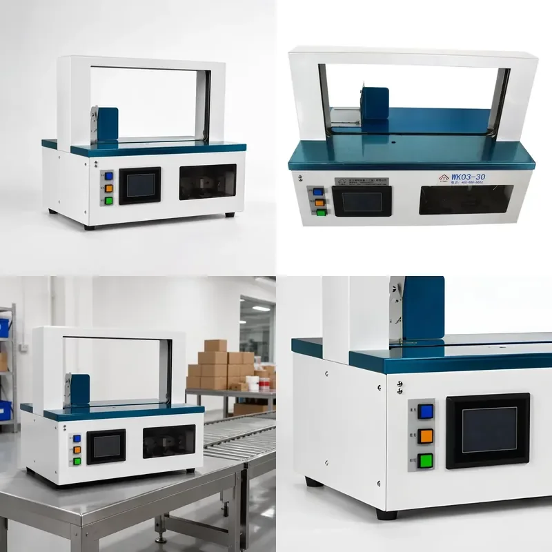 Automatic Strapping Machine Electric Strapping Equipment for Carton Packaging